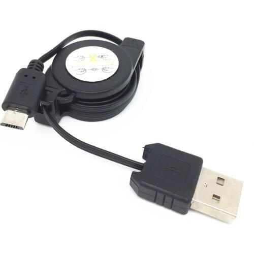 Retractable Micro USB Data Sync Charger Cable for Lenovo P700 K860 A889 A860 A830 A820 A805E S90 S8 Note8 A8 Vibe Z2 X2 S968T