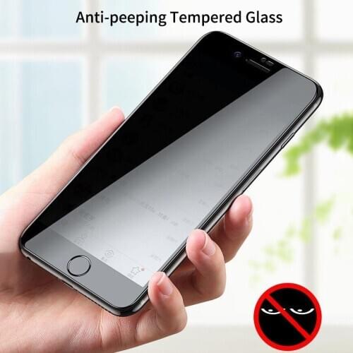 Privacy Glass For iPhone 12 11 Pro Max X XR XS Max 8 7 Plus 6 6S 5 5S SE 2020 Tempered Glass Anti Peep Phone Screen Protector