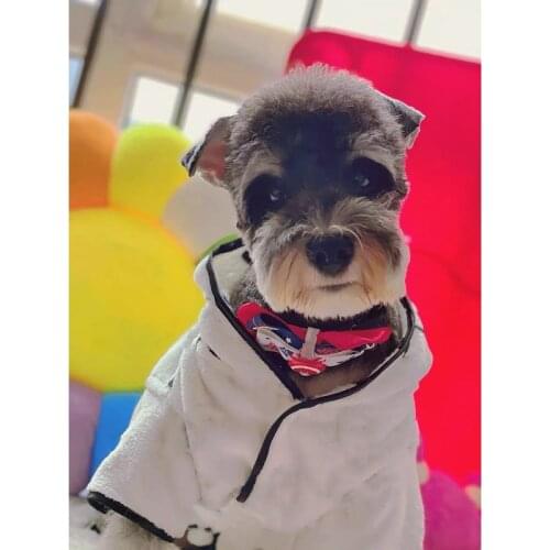 Winter Warm Pet Dog Pajamas Night Clothes For Small Medium Dogs Puppy Teddy Schnauzer Vest Pomeranian Pug Dropshipping YKC18