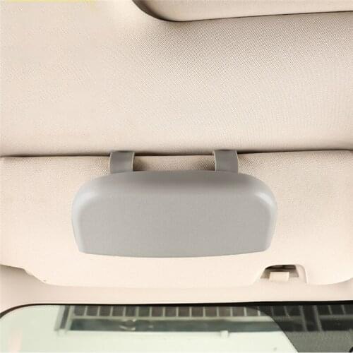 1x Car Sun Visor Glasses Case Organizer Glasses Storage Box Glasses Holder Visor Sunshade For Audi A4 B8 A3 A5 A6 A8 B6 B5 B9 Q3