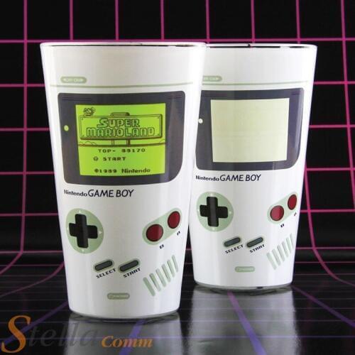 1PC Game Boy Color Change Mug Glass Coffee Tea Mug Classical Fun Cups for Boy Friend Best Gift