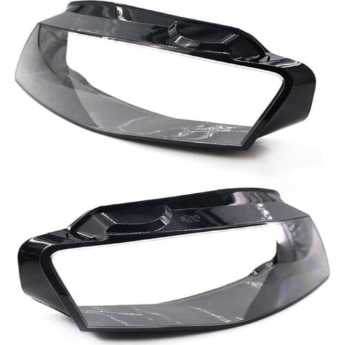 1pc Left/Right Front headlights headlights glass mask lamp cover transparent shell lamp masks For A4 B8 2009-2012