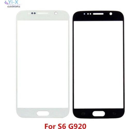 10pcs/lot Touch screen For Samsung Galaxy S6 G9200 G920 Front Outer Glass Top Lens Touch Screen Panel