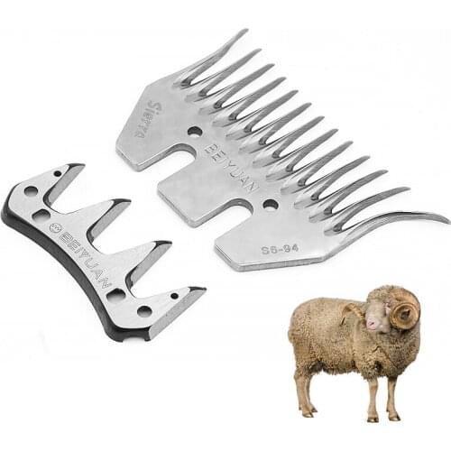 13 Teeth Sheep Shears Comb Cutter Replaceable Shearing Clipper Blade Sheep Goats Alpaca Farm Shears Sheep Clipper Scissors Parts