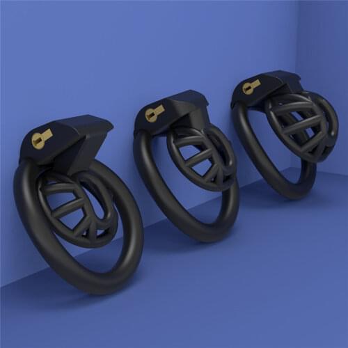 2021 Super Anti-Drop Dick Cock Cage Double-Arc Cuff Male Chastity Device Gay Holy Trainer Belt Penis Ring Adult Sex Toys For Men