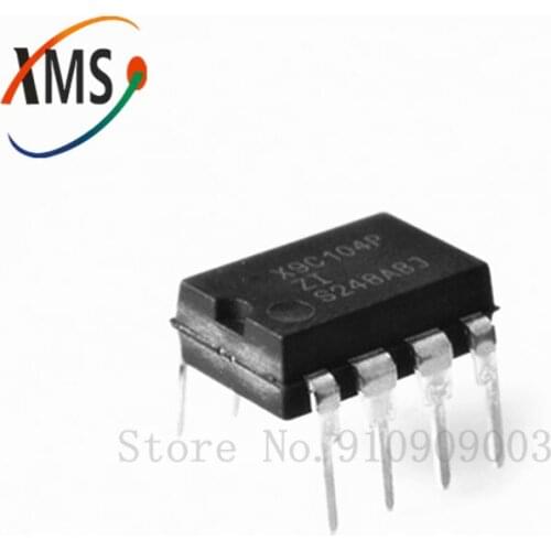 5pcs X9C104P DIP8 X9C104 DIP-8 9C104P DIP