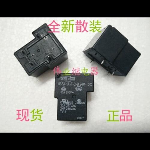 832A-1A-F-C-B 24VDC new relay 4-pin