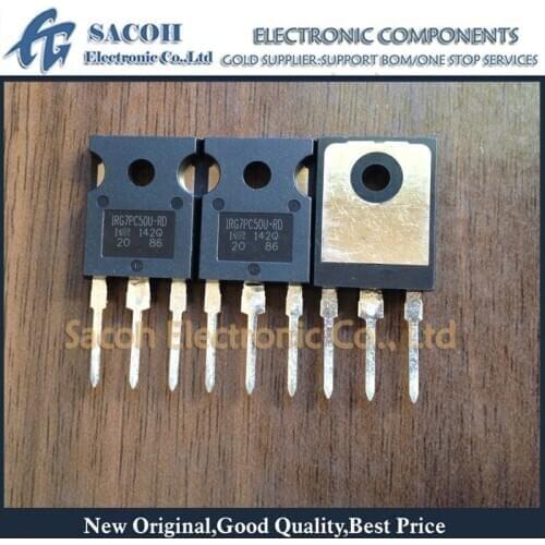 Free Shipping 10Pcs IRG7PC50U-RD G7PC50U-RD IRG7PC50U G7PC50U TO-247 600V Power IGBT transistor