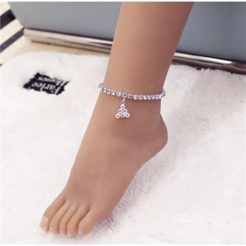 Fashion Anklet Chain Foot Accessories Summer Beach Barefoot Sandals Anklet Bracelets For Women Anklet On The Leg Female Ankle