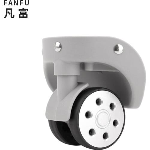 Pull rod box Wheels luggage universal wheels replacement makeup trolly repair 2PC luggage wheels pull rod box rolling wheels