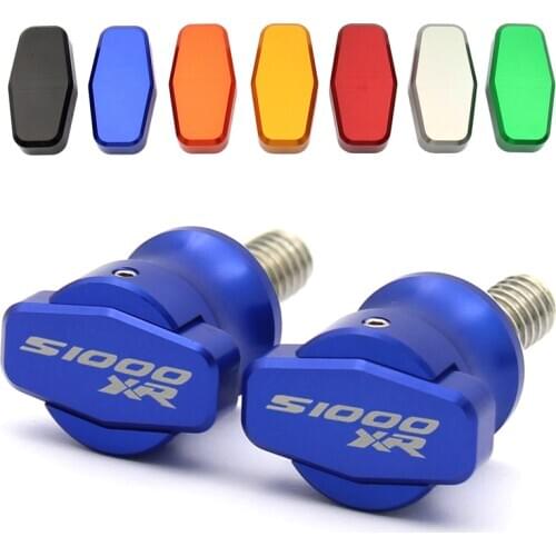 CNC Newest Swingarm Spools slider Fit For BMW S1000R S1000RR HP4 S1000 R RR S1000XR Motorcycle stand Screws 8mm High Quality