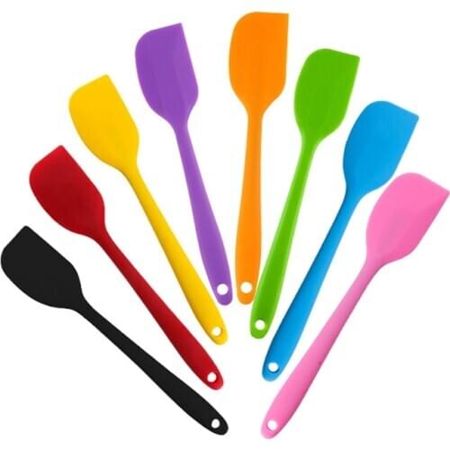 2020 Muiti-colors Kitchen Butter Cream Silicone Cake cream Spatula Cake Cooking Tool Kitchenware
