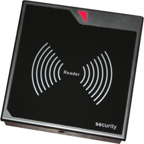 Dwe cc rf wiegand 34 rfid card reader 12V 125khz/ 13.56mhz security control door reader