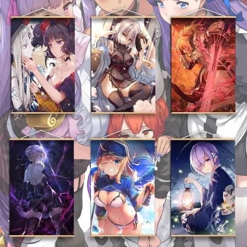 FGO Fate Grand Order Anime Manga Wall Poster Anime Posters Canvas Painting Wall Decor Wall Art Picture Room Decor Home Decor