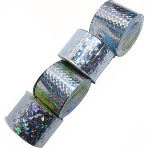 Hot Sale 60% 1 Roll Anti Bird Tape Durable Non-fading PET Portable Pigeons Repeller Ribbon for Garden Supplies Pest Control