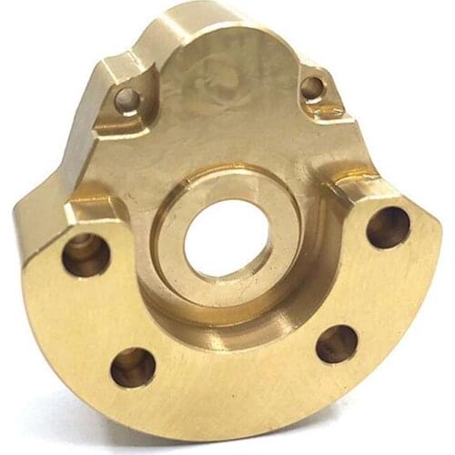 1pcs Heavy Metal Front Rear Wheel Counterweight Cover Brass Knuckle for Redcat GEN8 RC Car Parts Accessories
