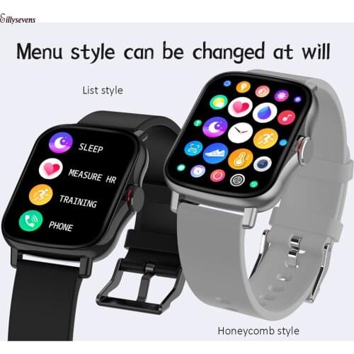 Fashion Womens Watches FM08 Bluetooth Smart Watch Color Screen Call Smart Watch Full Screen Fitness Smartwatch