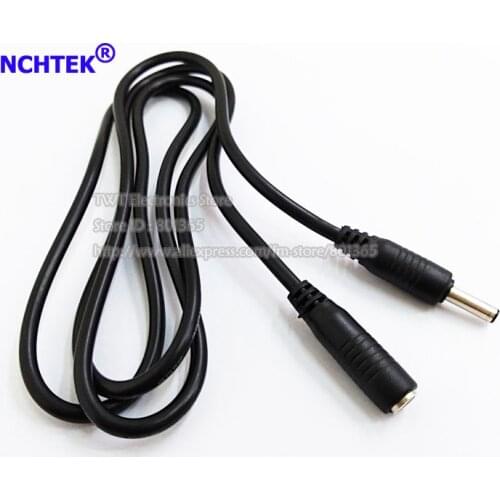 NCHTEK DC 3.5x1.35mm male To 3.5*1.35mm Female Power Extension Adapter Connector Cable 1M/Free shipping/10PCS