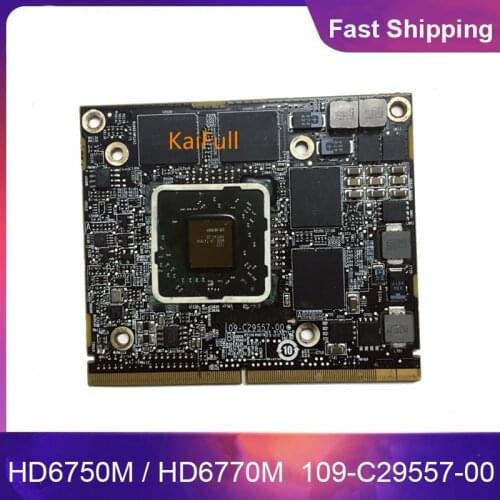 Original HD6770 HD6770M HD6750 HD6750M Video Graphics Card 109-C29557-00 For Apple iMac 27" A1312 iMac 21.5" A1311 Fast Shipping