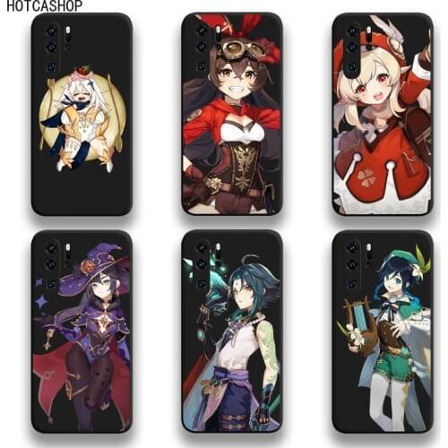 Popular Genshin Impact Game Phone Case For Huawei P20 P30 P40 lite E Pro Mate 40 30 20 Pro P Smart 2020