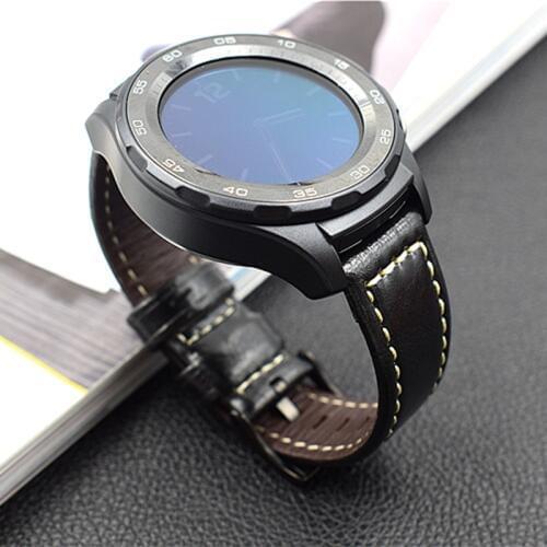 Genuine Leather 20-22mm Watch Band For Huami Watch Wrist Strap For Huawei Watch 2 For Samsung Gear S3 S2 Sport Classic Froniter