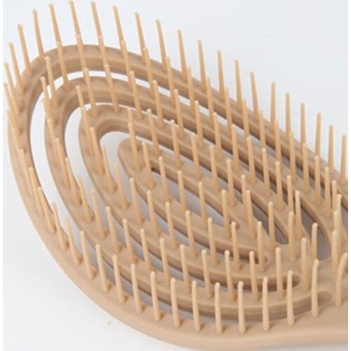 Paddle Hair Brushes Hollow Out Wet Dry Detangling Hairs Comb Shower Scalp Massage Combs Hairbrush for Curly Straight Wavy Hair