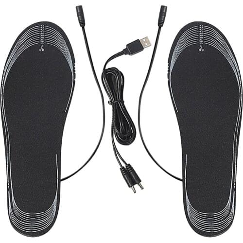 USB Heating Insoles, Remote Control Foot Warming Socks Pads, Rechargeable Insoles, Cut-out Warm Insoles, Riding Ski Clean