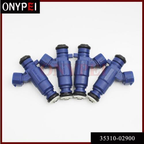 4pcs/lot Fuel Injector Nozzle 35310-02900 9260930017 For Hyundai Atos MX i10 PA Kia Picanto BA 1.1