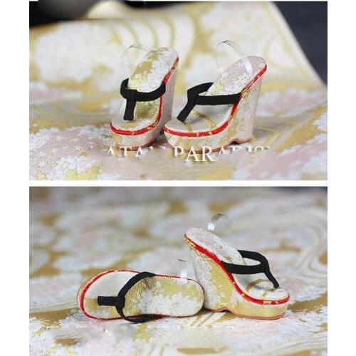 1/3 scale BJD Wedges sandals Kimono shoes for BJD/SD SD16 doll accessories.not include doll,clothes,wig and accessories 18D2557