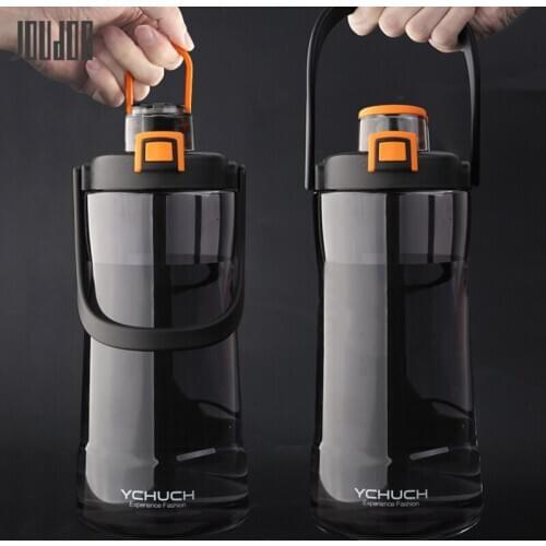 Large-capacity Plastic Water Bottles 2100ML Portable Cup Filter Bottle Of Water Sport Outdoor Cup Drinkware Man Bottle 35