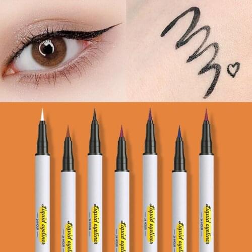 Liquid Eyeliner Pen Quick-drying Waterproof Sweat-proof Long-lasting Non-smudge Eyeliner Eye Makeup Cosmetics TSLM1