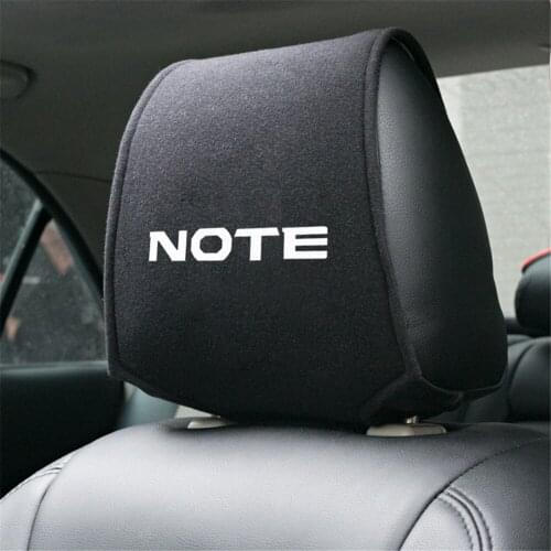 1PCS Hot car headrest cover fit for NISSAN NOTE E11 E12 Accessories Car Styling