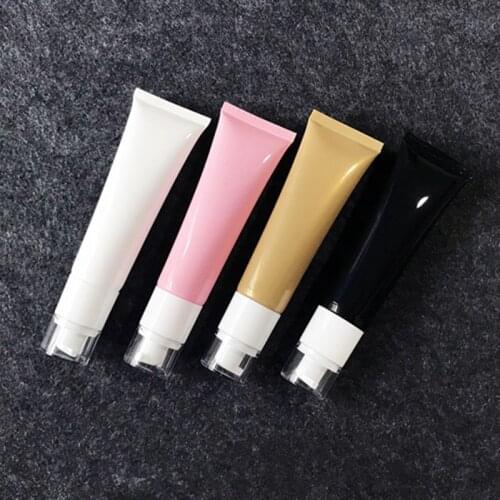 100pcs 50ml Soft Tubes Make up Face Masks Cleansing Oil Beauty Cosmetic Containers Reusable Bottles for Women