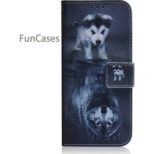 Apricot Flower Mirror Cases For Xiaomi capinha Redmi GO Floral PU Leather Phone Bag sFor Xiaomi cellular Redmi GO Estuche Estojo