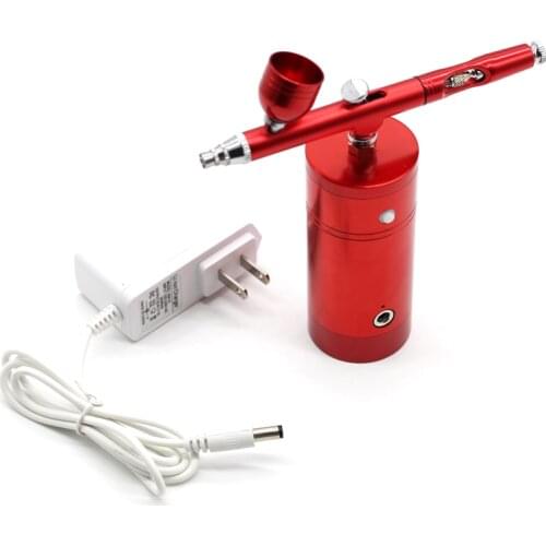 Dual Action Airbrush Spray Gun Air Compressor Kit Art Painting Tattoo Manicure Craft Cake Spray Model Air Brush Nail Tool Set