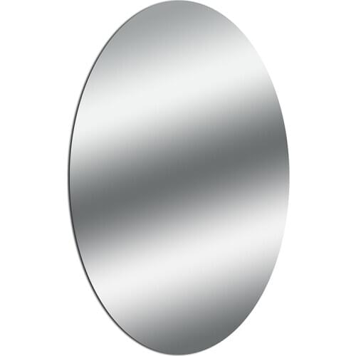 Acrylic Oval/rectangle Mirror Tile Stickers Reflective Wall Mirror Stickers Self AdhesiveDecal Bathroom Decor Distorting Mirror