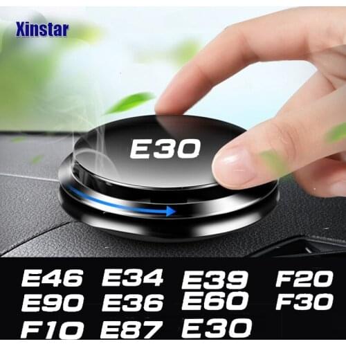 Aluminum Alloy Car Air Freshener Perfume Sticker For BMW E30 E36 E39 E46 E60 E87 E90 F10 F20 F30 E70 E71 F84 530 550