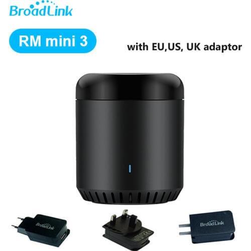 Broadlink EU/US/UK RM Mini3,Smart Home Automation,WiFi+IR+4G,Universal Intelligent,Smart APP Wireless Control by IOS Android