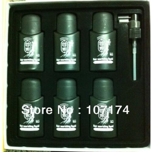 HK POST Arabic and English Original real result sunburst hair Nourishing Liquid 6 bottles 50ml