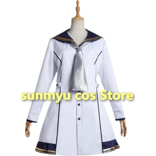 Kantai Collection Kankore Yukikaze Kai Ni Uniform Cosplay Costume Custom Size Halloween