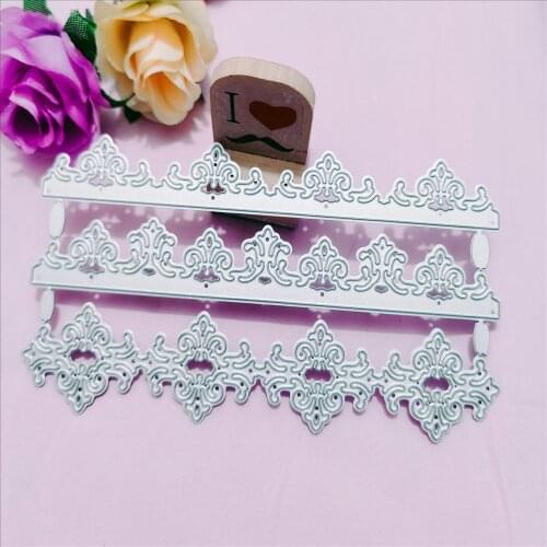 Lace, three different kinds of lace Metal Cutting Dies for DIY Scrapbooking Album Paper Cards Decorative Crafts Embossing Die Cu