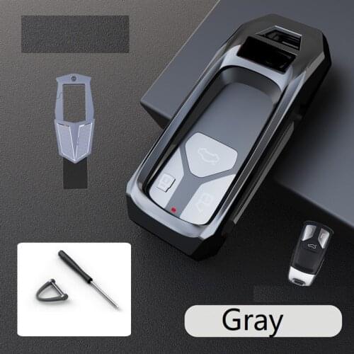 Fashion Remote Smart Key Cover Key Case For Audi A4 Allroad B9 Q5 Q7 TT TTS 4M 8S 2016 2017 2018 Accessories