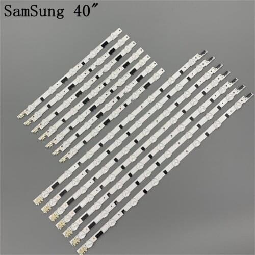 New Kit)14 PCS LED strip for samsung UE40F6400 D2GE-400SCA-R3 D2GE-400SCB-R3 2013SVS40F L8 R 5 BN96-25520A 25521A 25304A 25305A