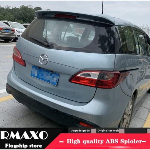 For Mazda 5 Spoiler 2011-2017 Mazda5 Spoiler Wck Spoiler ABS plastic Material Car Rear Wing Color Rear Spoiler