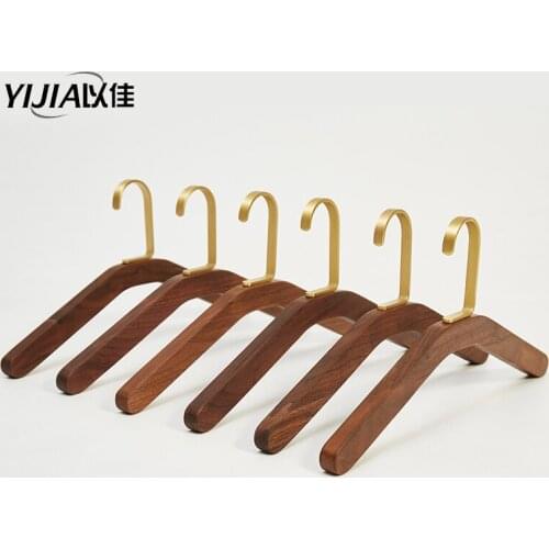 Clothes Hangers Solid Wood Non-Slip Hangers Clothes Shirts Dress Hanger Dry Clothing Hanging Rack Household Store Show