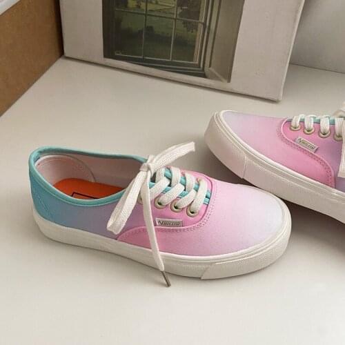 2021 New Women Brand Solid Color Skateboarding Shoes,Basic Style Canvas Shoes,Original Casual Shoes,Size 35-40