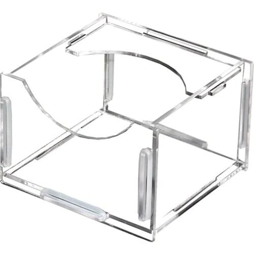 1Pcs Hamster Accessories Acrylic Transparent Small Animal House Hamster Feeding Bowl Pet Hamster House Pet Animal Supplies