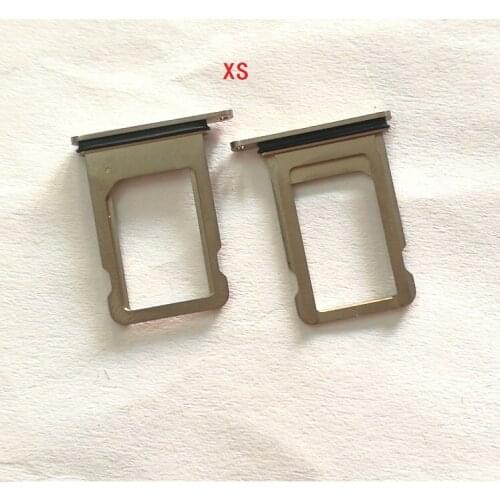 10pcs SIM Card Tray Holder for iPhone XS SIM Card Adapter Replacement Parts