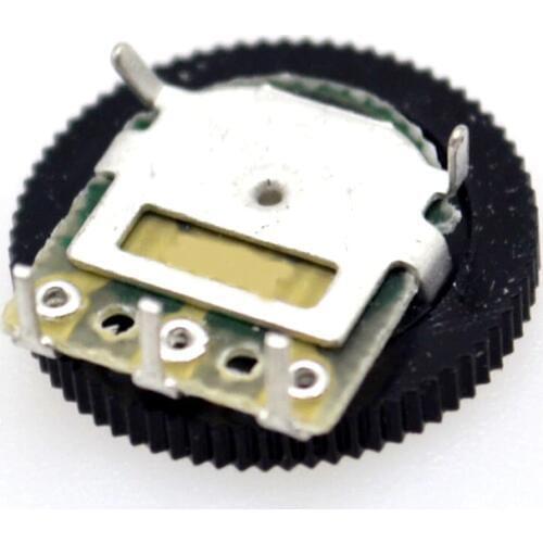 50pcs / bag gear potentiometer 20K 16 x 2MM single joint potentiometer dial 3pin