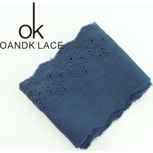 8CM Lace Accessories Cloth Material 3 YARD Lace Cotton DIY Decoration Material Cord Lace Fabric